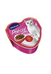 Vitakraft Poesie консервы для кошек с говядиной и морковью 85 гр. 